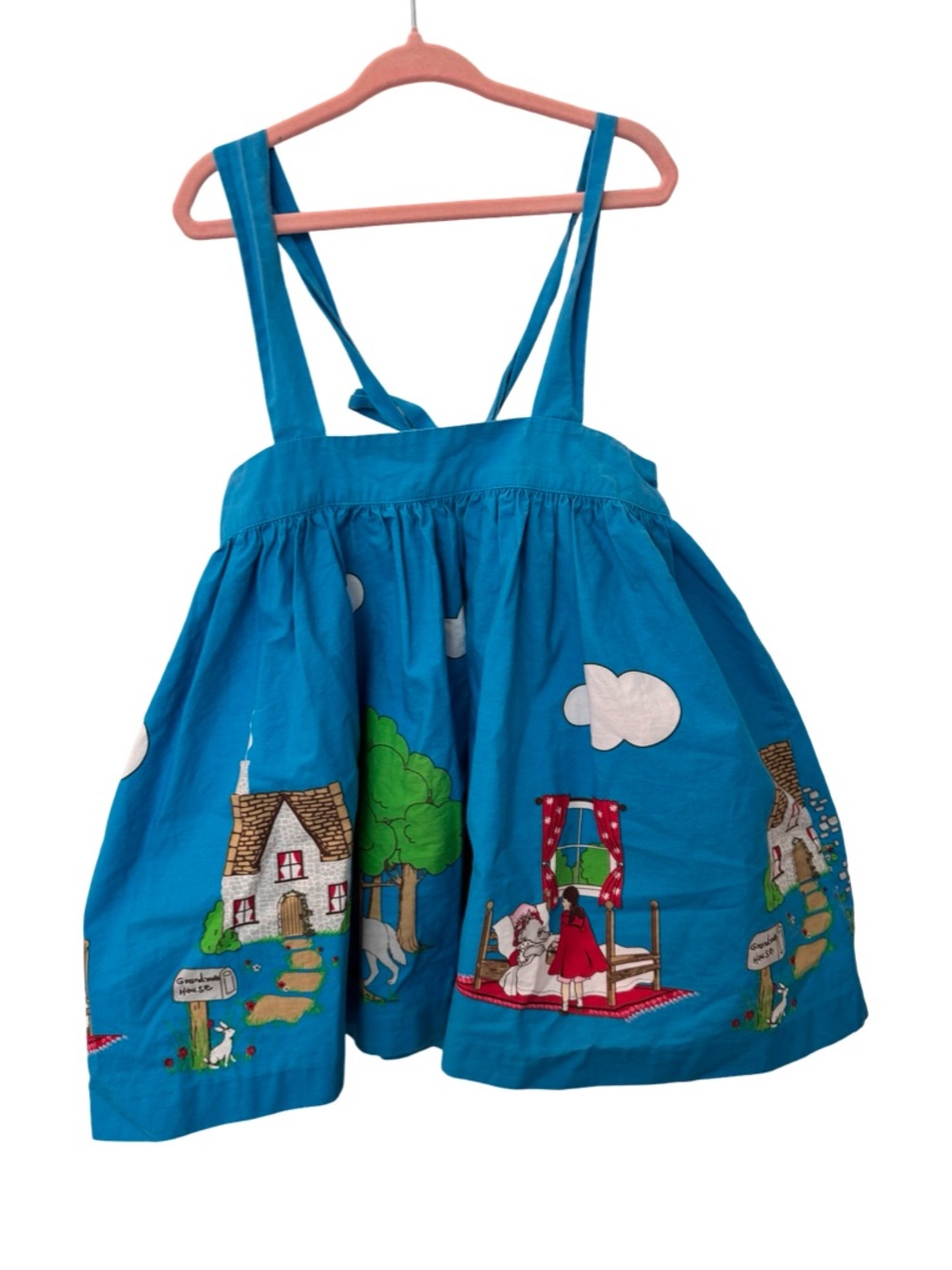 Eleanor Rose Little Red Sydney Suspender Skirt Girls Estimated Size 4/5
